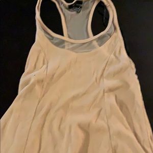 Forever 21 pink dress with mesh details